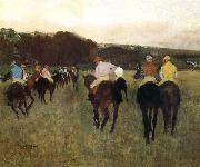 Edgar Degas Racecourse France oil painting artist